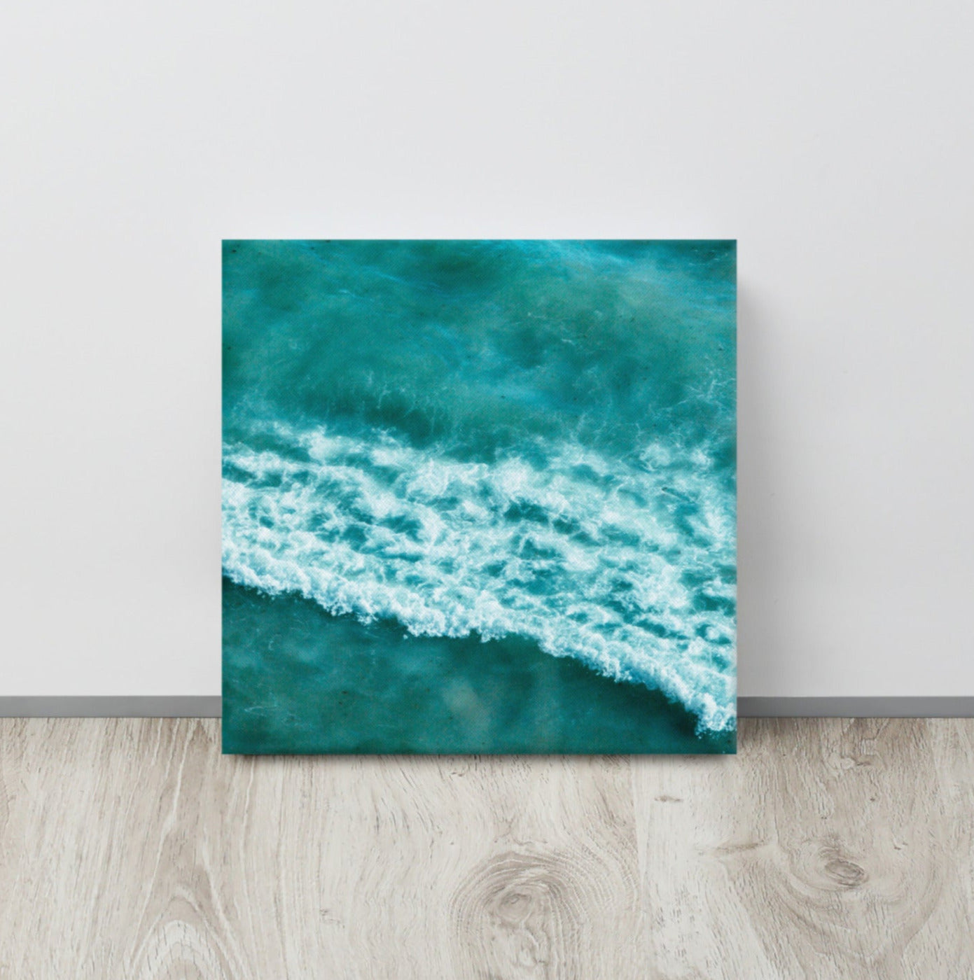 Turquoise Wave Canvas