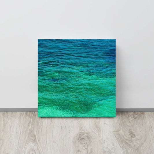 Sea Blue Shades Canvas