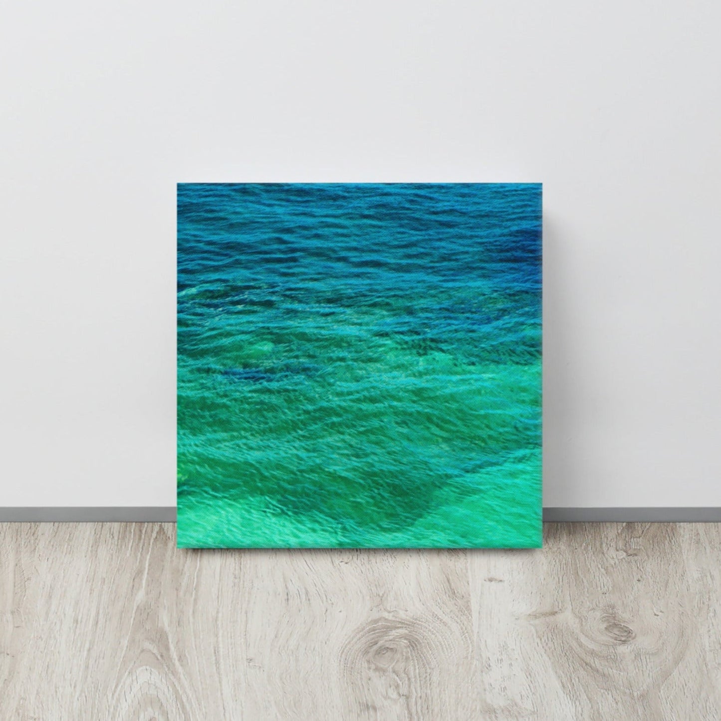 Sea Blue Shades Canvas