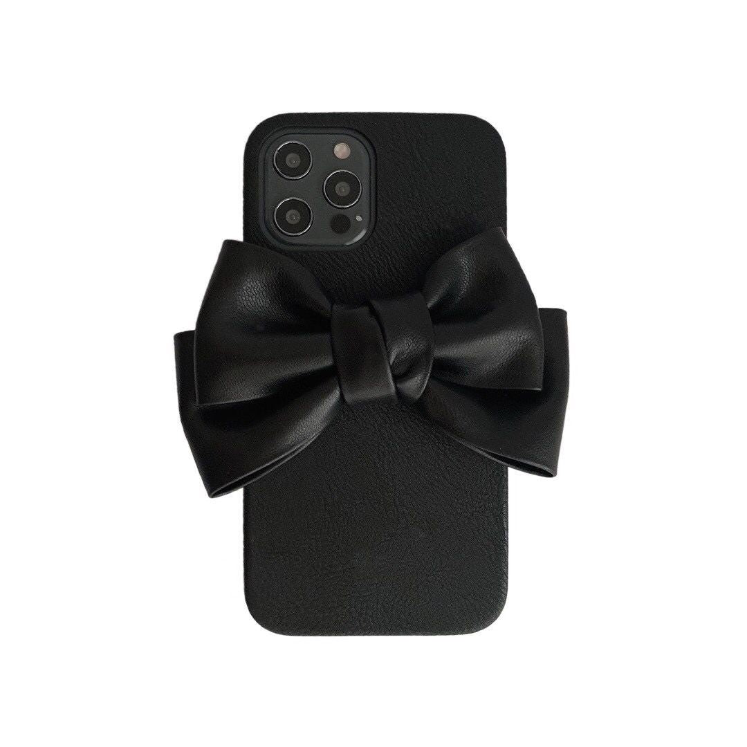 iphone 13 case black bow