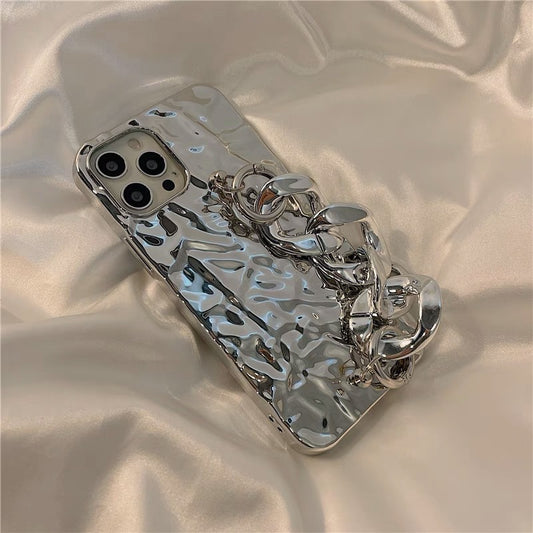 Silver Plate Buckle Case