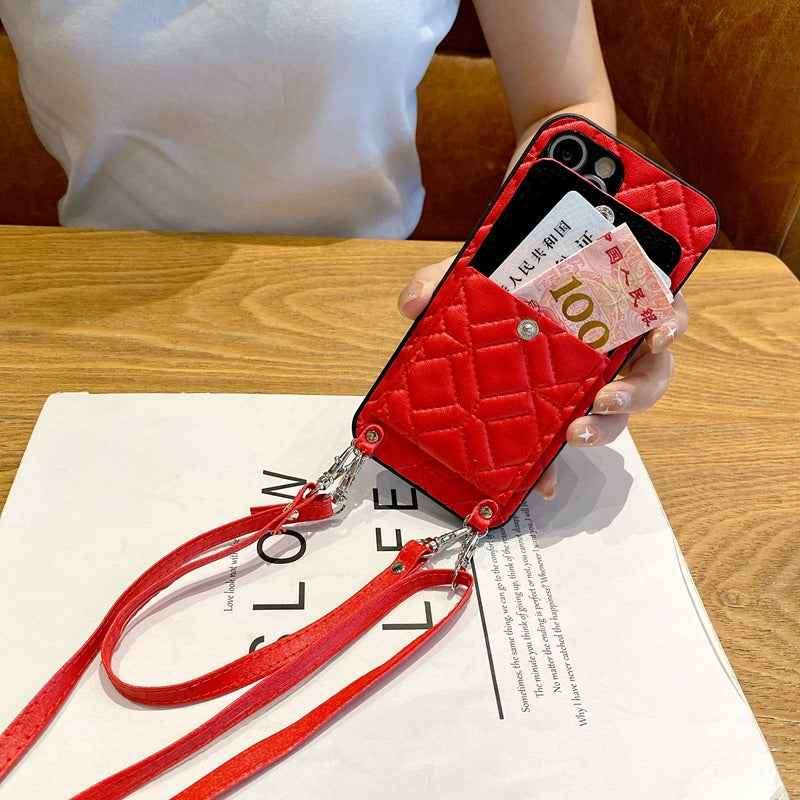 geometric purse crossbody iphone 13 case red treasures avenue