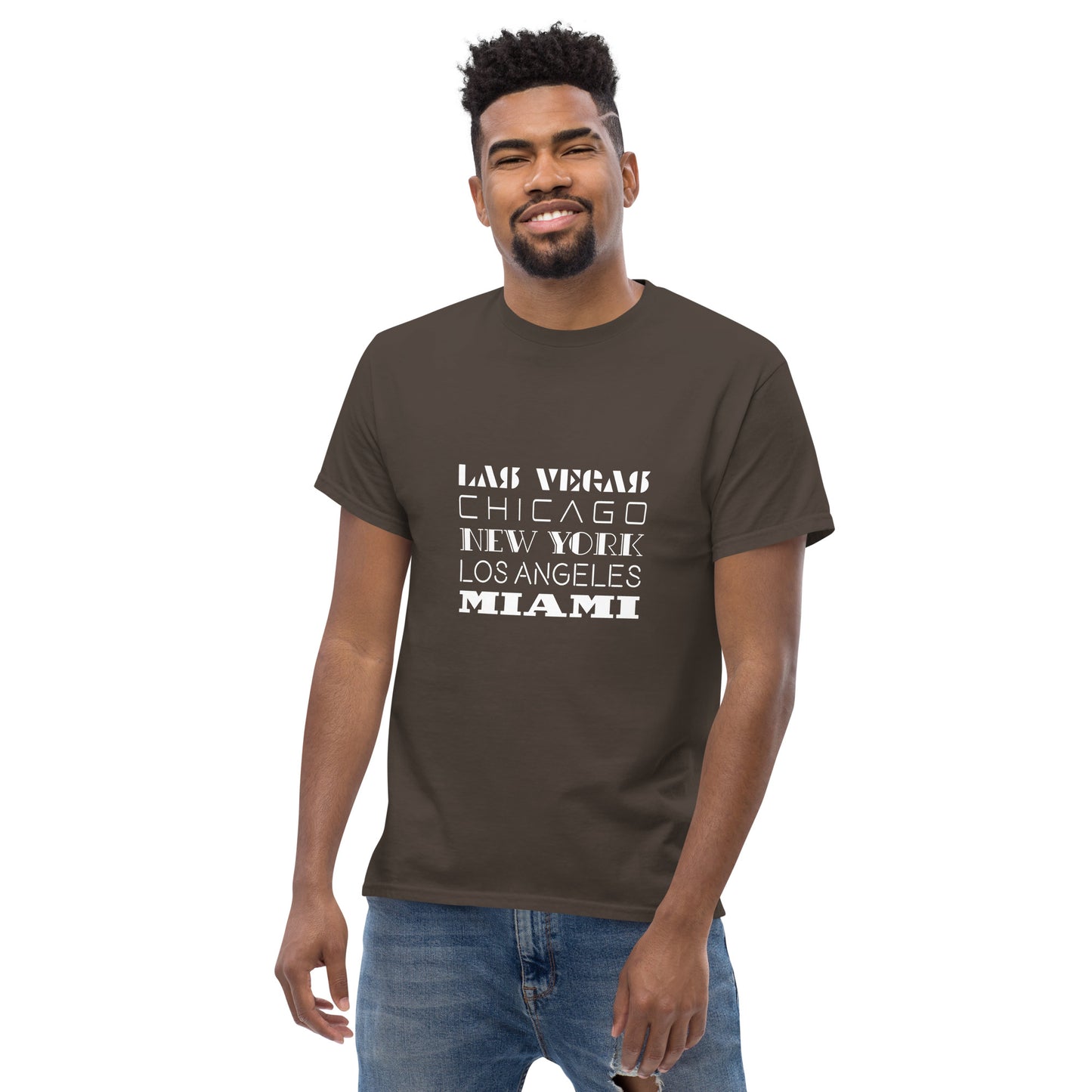 US CITIES Men's t-shirt
