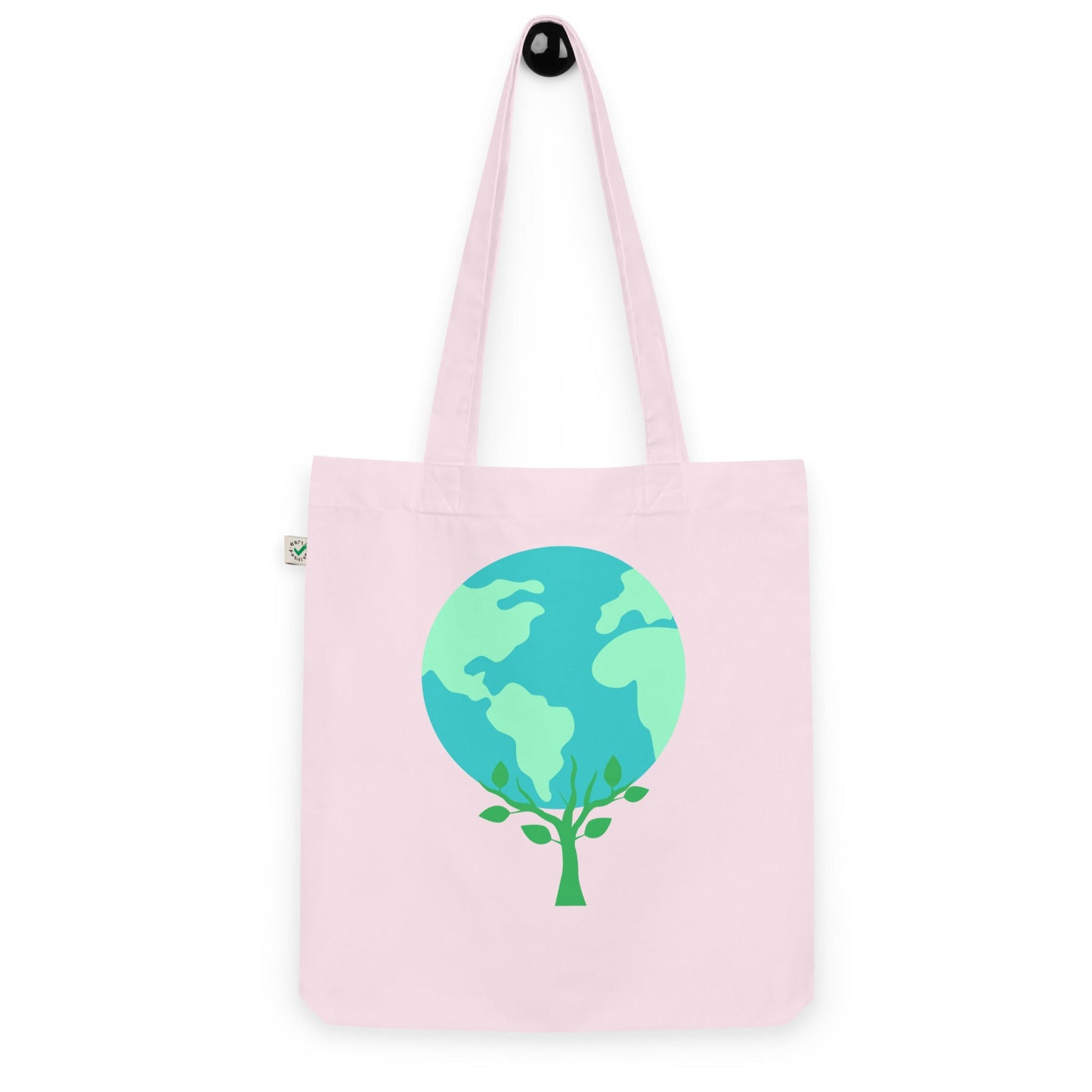 Green planet Organic Tote Bag 🌱(Pink or Blue)