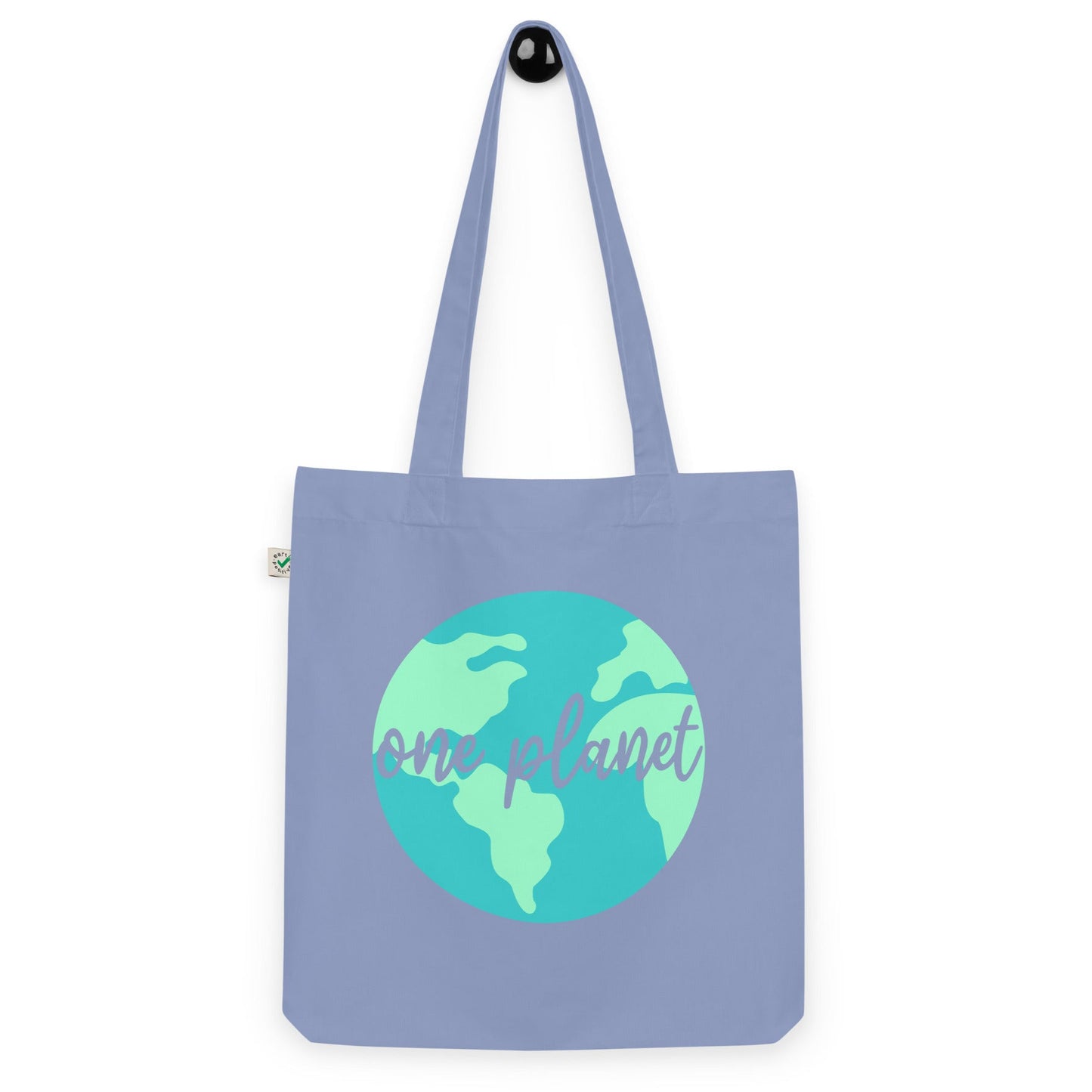 One Planet Blue Organic Tote Bag 🌱