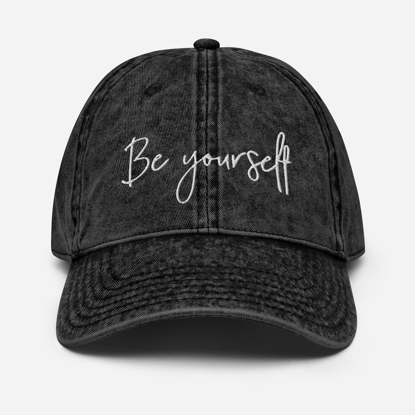 BE YOURSELF Vintage Cap