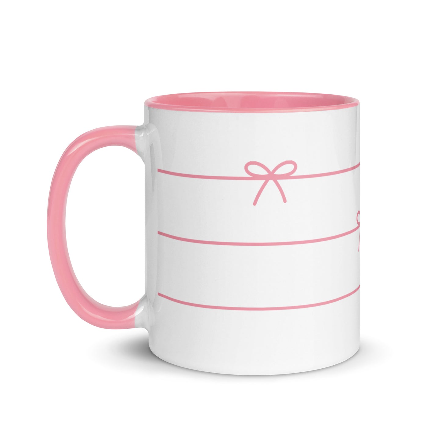 Bow Strings Mug (Pink)