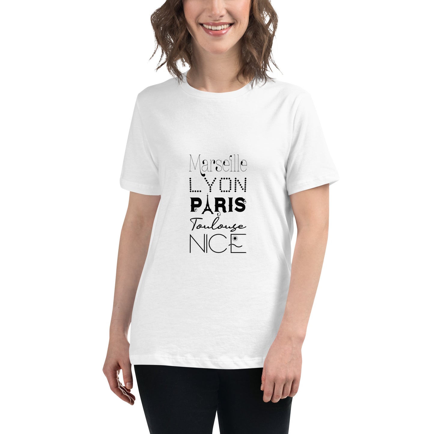 French Cities Women's T-Shirt