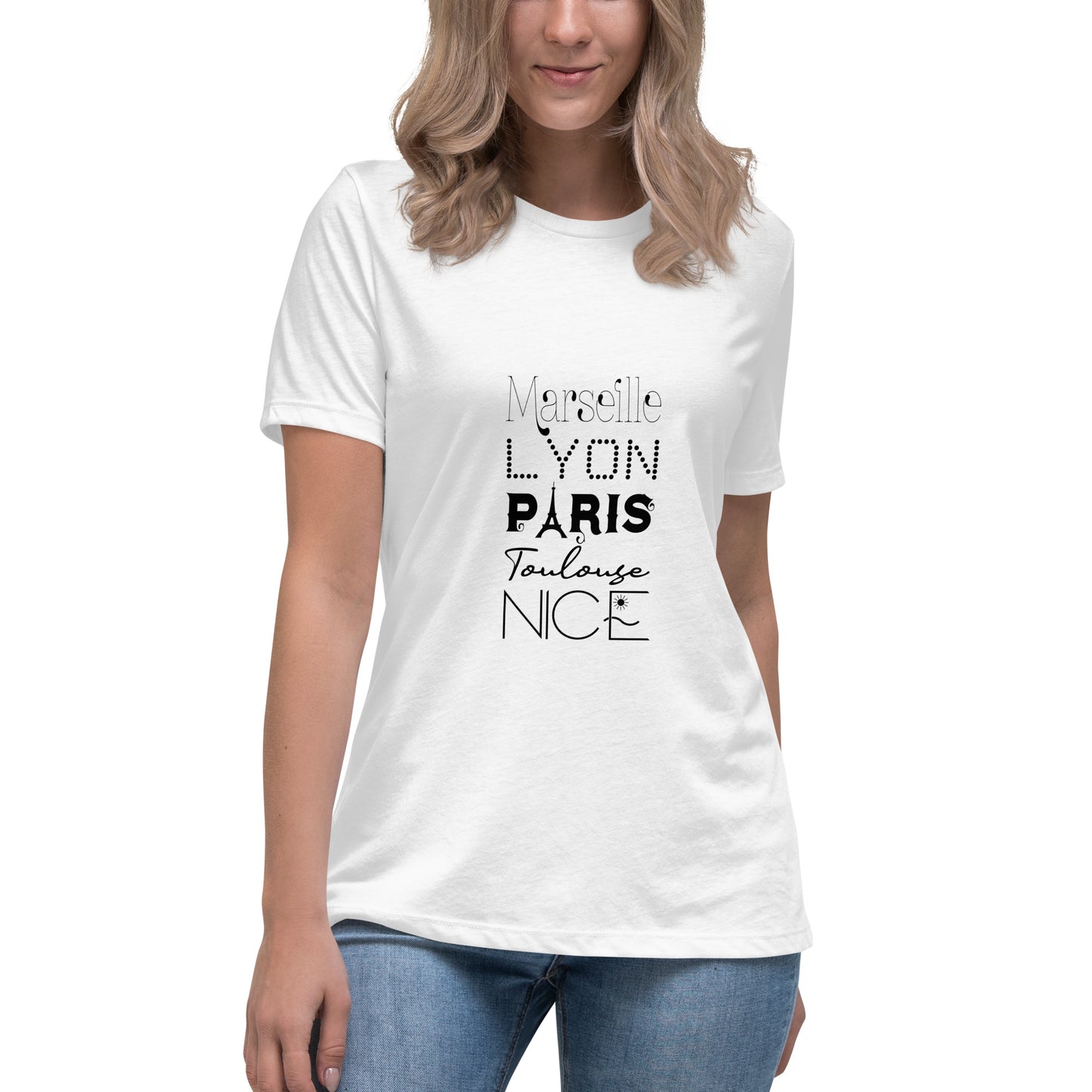 French Cities Women's T-Shirt